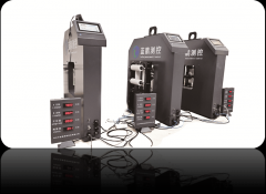 在异形材检测中，单轴测径仪和双轴测径