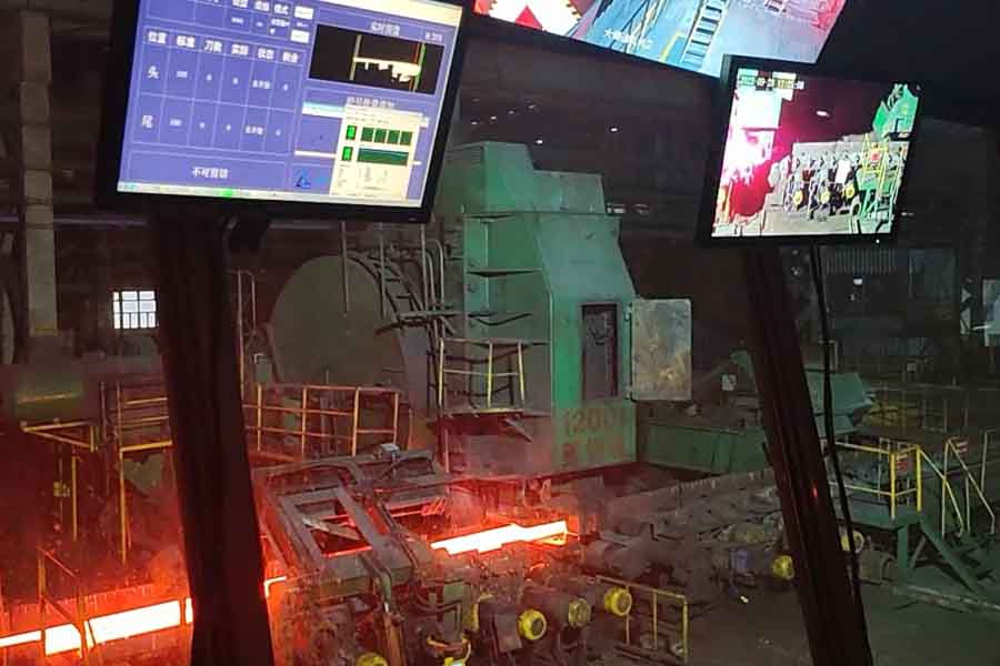 大型钢厂开坯线定制！切头切尾自动测量系统落