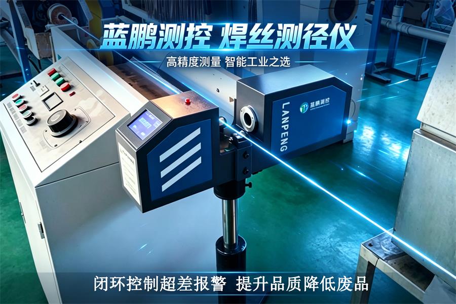 焊丝在线测径仪：焊丝生产质量管控的核心装备